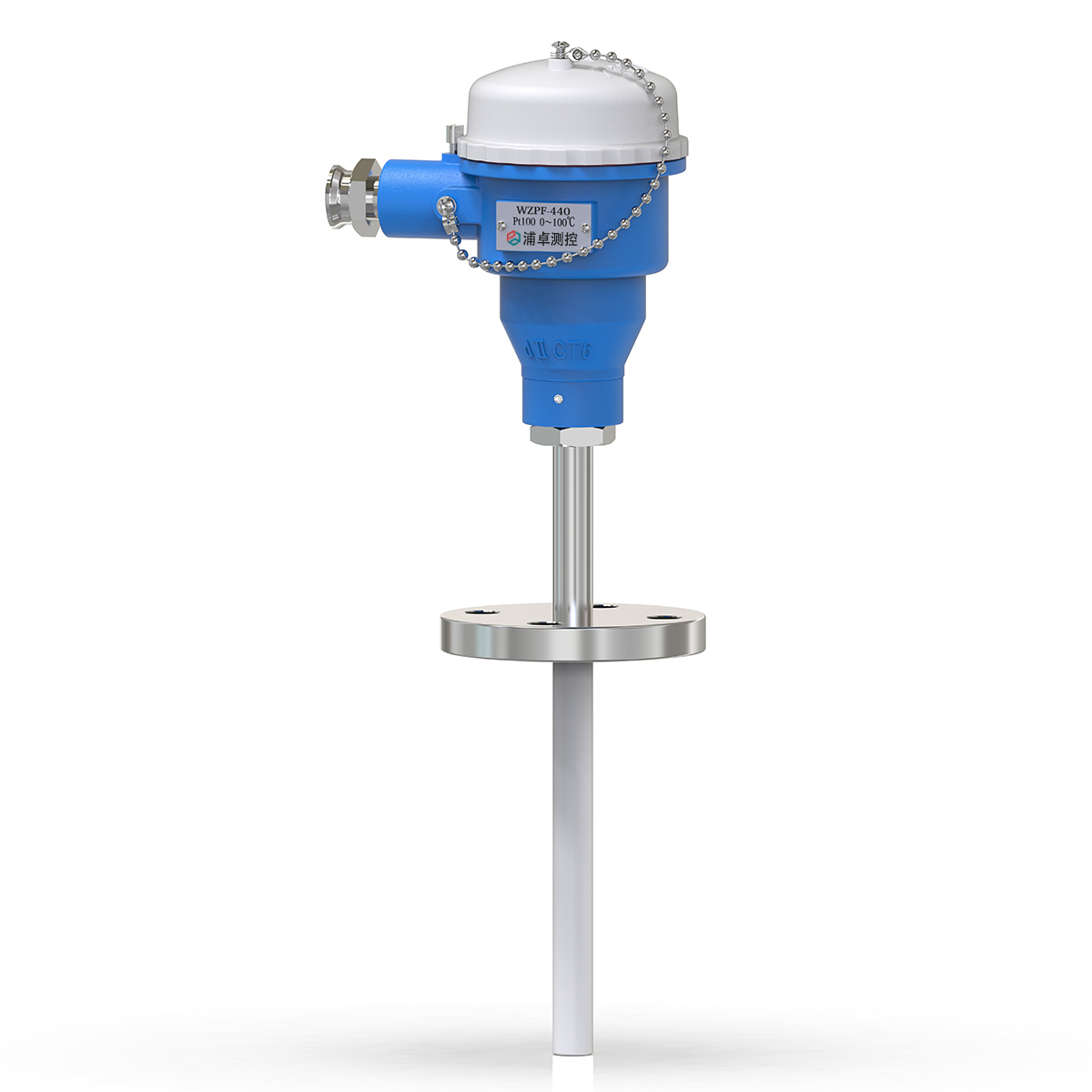 Explosionsgeschützter und korrosionsbeständiger Widerstandsthermometer-Temperaturumsetzer